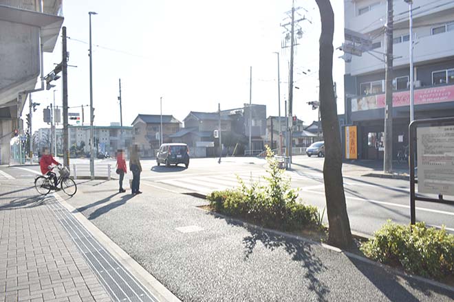 名古屋競馬場前駅からの道順