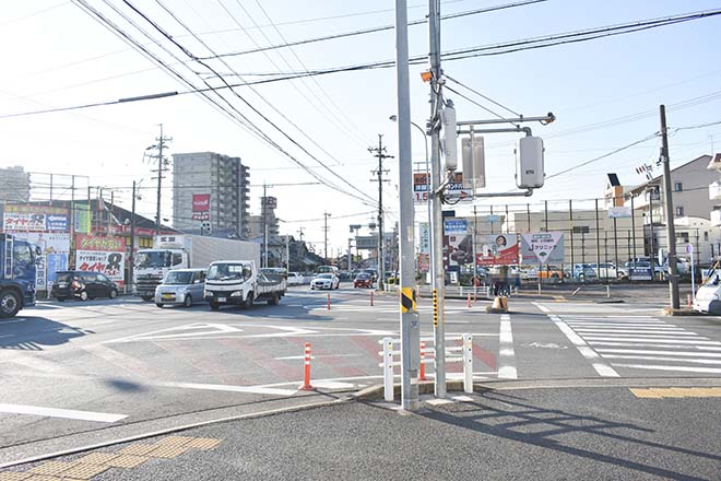 名古屋競馬場前駅からの道順